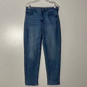 American Eagle Stretch Mom Jeans Regular Denim Blue Jeans Womans‎ Size 4